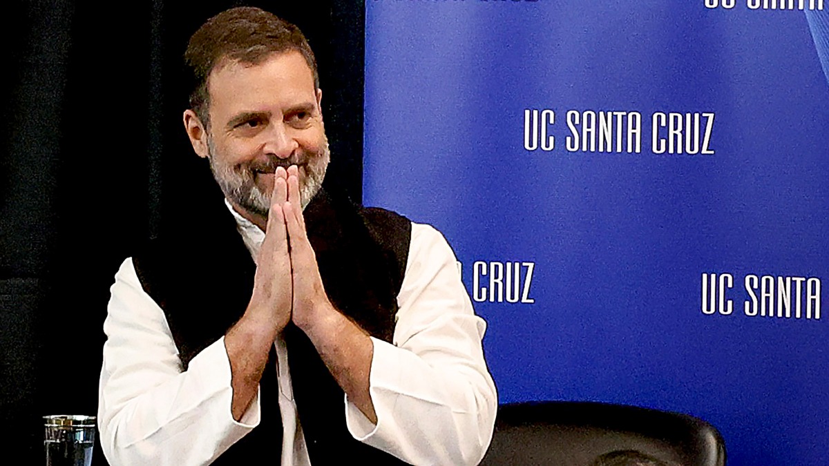 Rahul Gandhi heckled by Khalistani supporters in US