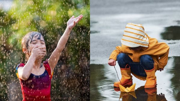Rain Bath Benefits: Bathing in rain is boon for skin and hair
