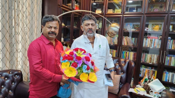 M. P. Renukacharyas Reaction After Meeting Deputy Chief Minister DK Shivakumar