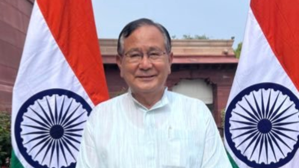 Union Minister RK Ranjan Singhs house set on fire in Imphal