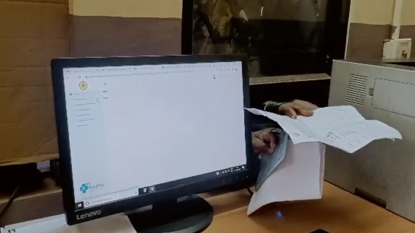 Server problem in Dharwad district hospital