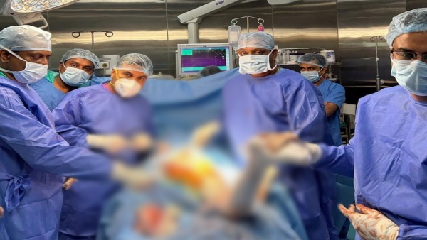 Kunigal MLA Dr. Ranganath who performed surgery on a poor woman of his own constituency Kunigal MLA Dr. Ranganath who performed surgery on a poor woman of his own constituency