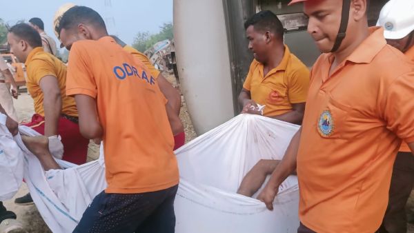 Tirupati-Machilipatnam train catches fire