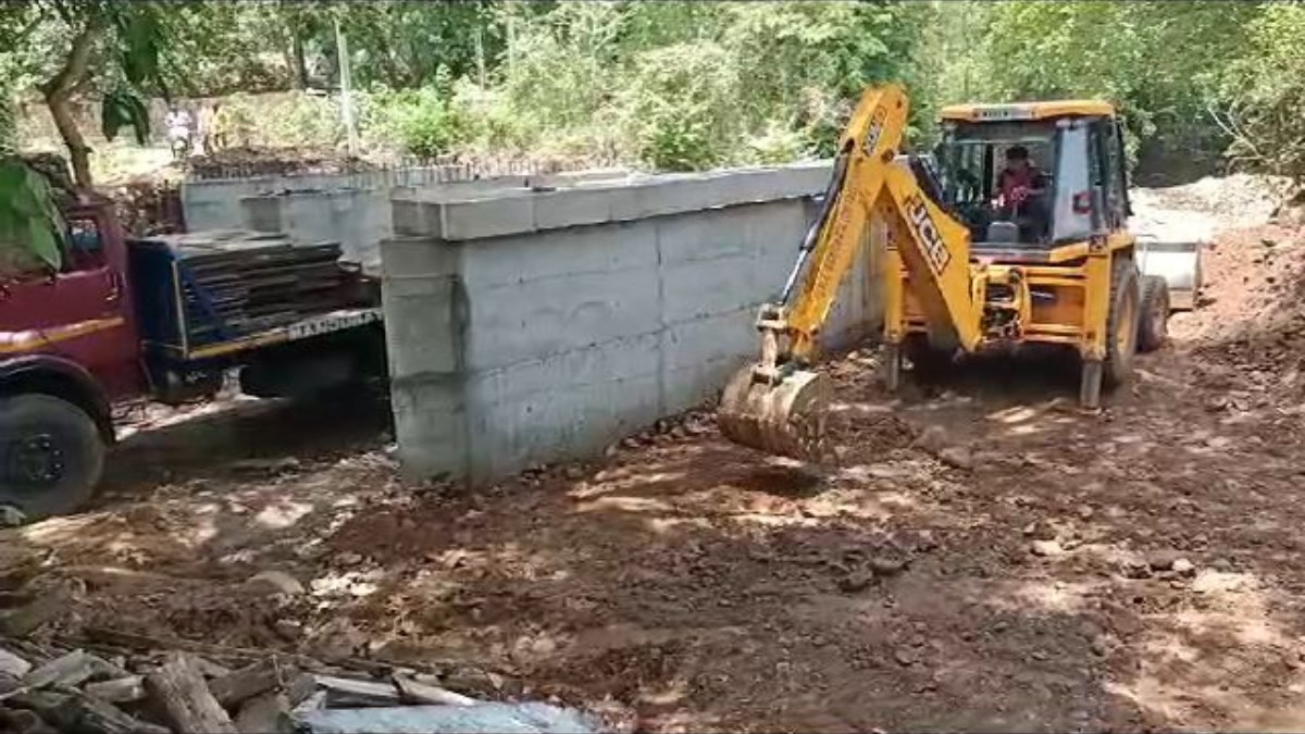 Uttara Kannada Jamba Village Bridge Construction Work Pending From Last Two Years