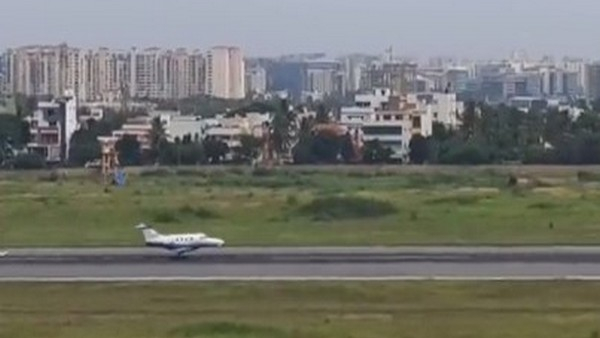 The Aircraft made an emergency landing at the HAL airport in Bengaluru