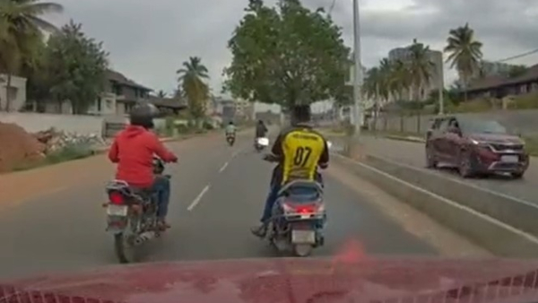 Attack on a car in outskirts