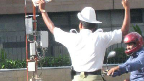 Bengaluru traffic police who are back on the road, they have started to catch the bike