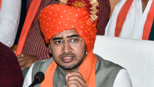 Bengaluru South Tejasvi Surya filed a complaint