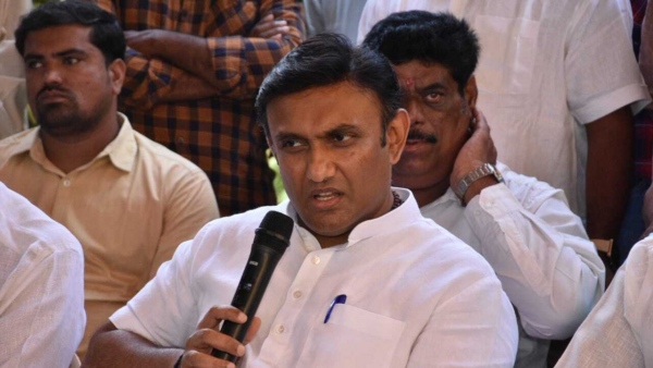 Former Minister Dr. K. Sudhakar Challenges Congress MLA Pradeep Eshwar