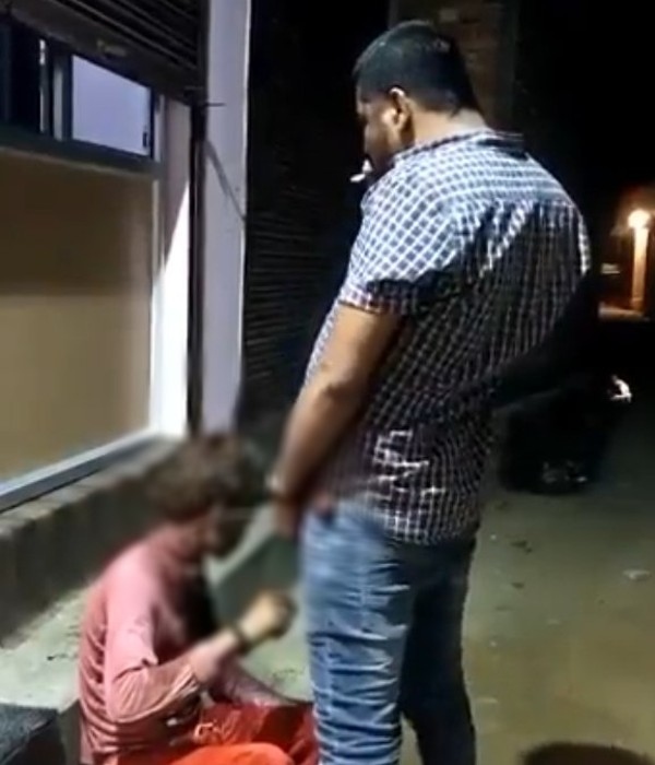 BJP Leader urinated on tribal mans face BJP Leader urinated on tribal mans face