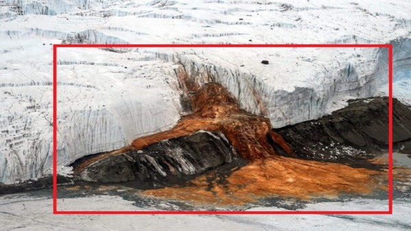 Secret of Antarcticas Bloody Waterfall Revealed: Another World Inside It