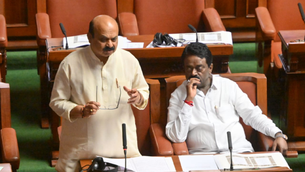 Karnataka: Basavaraj Bommai Reaction About Governor Address in Assembly Joint Session Karnataka: Basavaraj Bommai Reaction About Governor Address in Assembly Joint Session