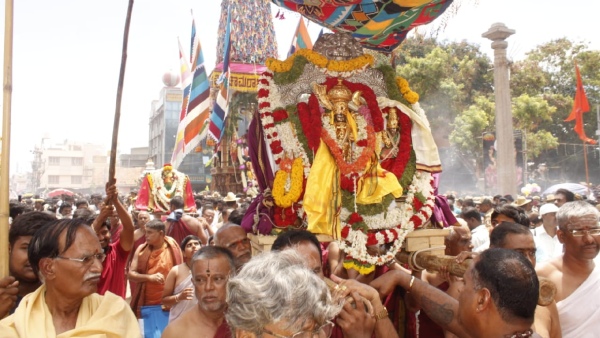 Chamarajeshwara Swamy Brahma Rathotsava Chamarajeshwara Swamy Brahma Rathotsava