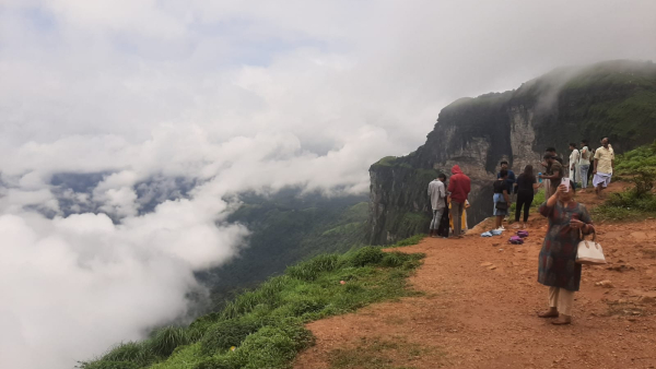 Tourist Visiting Chikkamagaluru Ballalarayana Durga