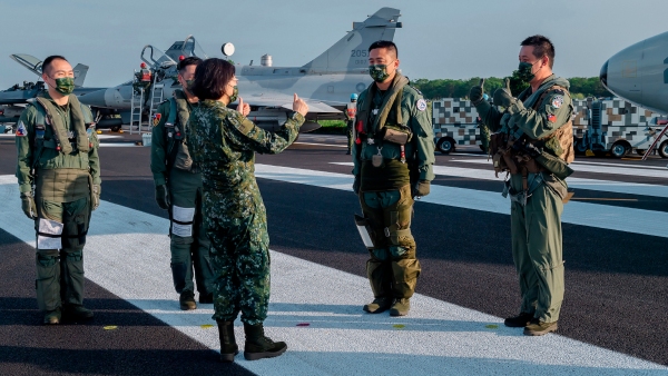 China may be warn taiwan