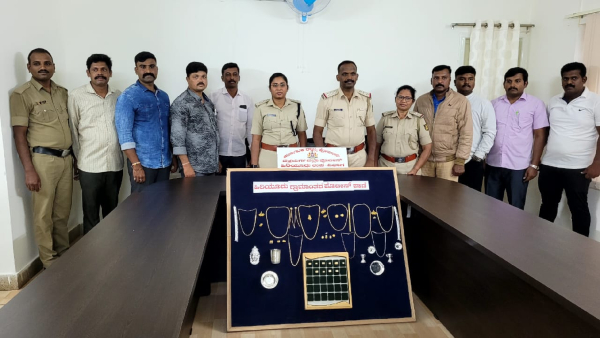 Theft Accused Arrested By Chitradurga District Hiriyur Police