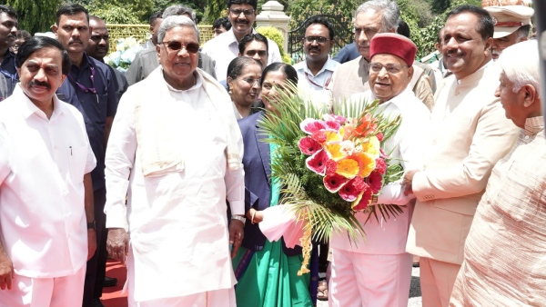 Karnataka: Basavaraj Bommai Reaction About Governor Address in Assembly Joint Session Karnataka: Basavaraj Bommai Reaction About Governor Address in Assembly Joint Session