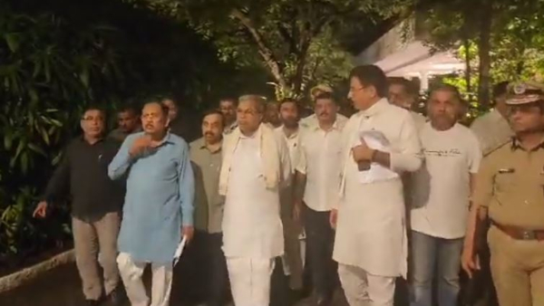 CM Siddaramaiah, Randeep Singh Surjewala inspected the Bengaluru Opposition Meet preparations 