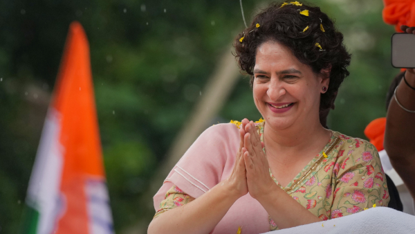 Congress leader Priyanka Gandhi