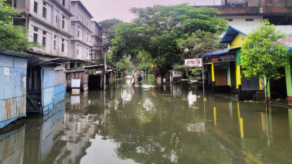Flood situation in Assam