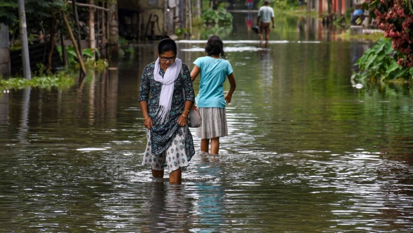 Flood situation in Assam