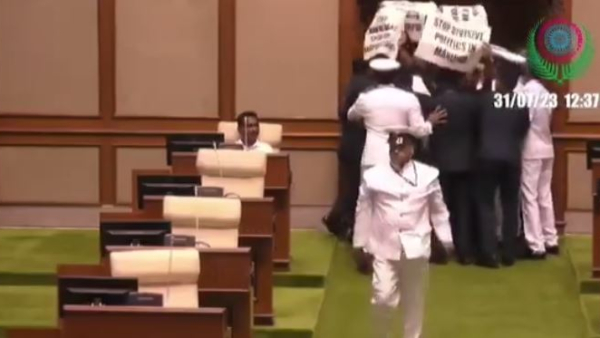 All 7 Goa Opposition members suspended for two days Over Manipur Protest