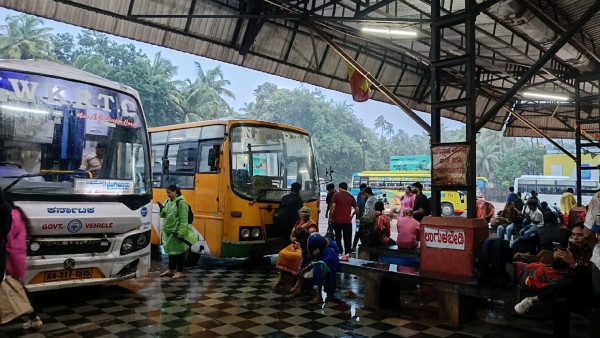 Gokarna Bus Stop Is Lacking In Facilities For Passengers