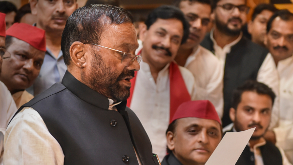 Hindu temples were built by demolishing Buddhist monasteries: Swami Prasad Maurya Hindu temples were built by demolishing Buddhist monasteries: Swami Prasad Maurya