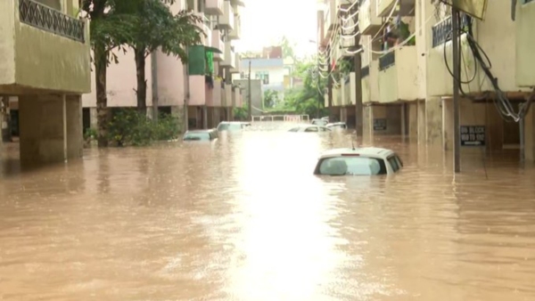 Haryana floods: Woman slaps JJP MLA who came for poll - video Haryana floods: Woman slaps JJP MLA who came for poll - video