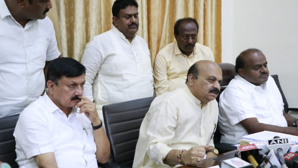 HD Kumaraswamy-Basavaraj Bommai Joint Press Meet in Bengaluru- What did the say on NICE project?