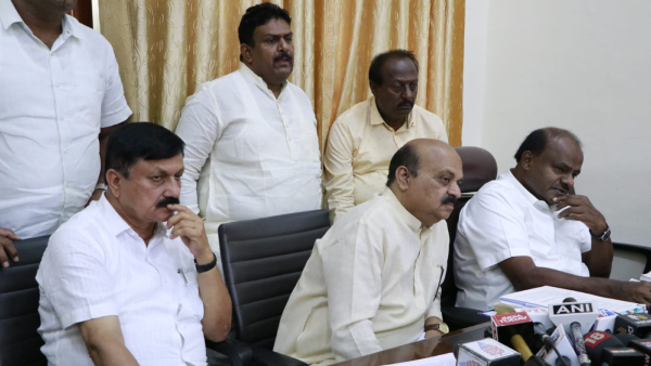 HD Kumaraswamy-Basavaraj Bommai Joint Press Meet in Bengaluru- What did the say on NICE project?