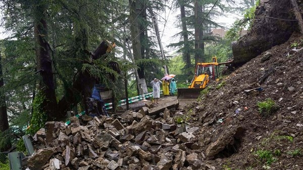 Heavy rains in North India