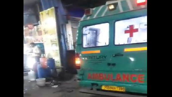 Ambulance Misuse In Telangana: Driver Crosses Signal With Siren, Lights On For Snack Ambulance Misuse In Telangana: Driver Crosses Signal With Siren, Lights On For Snack