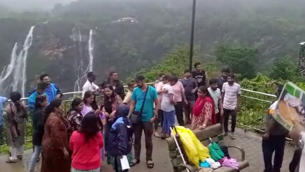 Tourist spot Jog Falls 