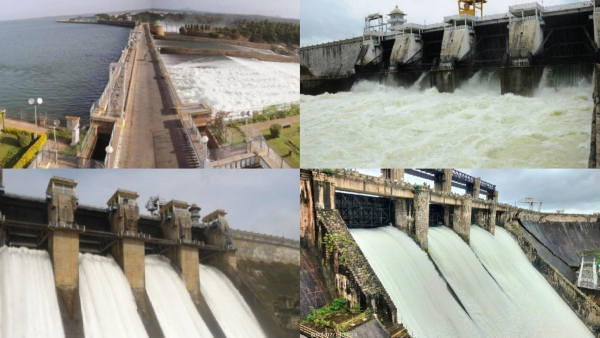 Karnataka Rain and Dam waterl level information
