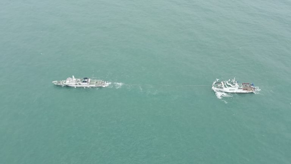 Indian Coast Guard Rescues 36 Crew Including 8 Scientists