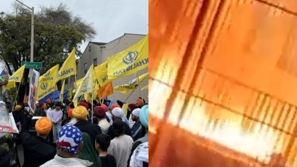 Khalistan Supporters Vandalise Indian Consulate in San Francisco