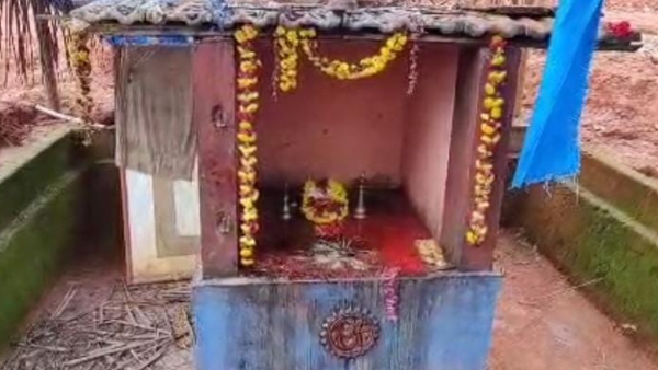 Belthangady: A Man who set fire to Koragajjas temple Belthangady: A Man who set fire to Koragajjas temple