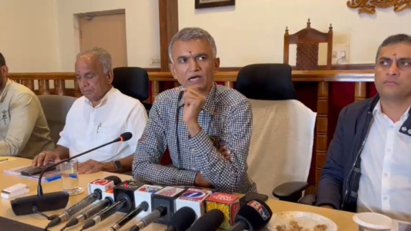 Minister Krishna ByreGowda Fierce Attack Against BJP 