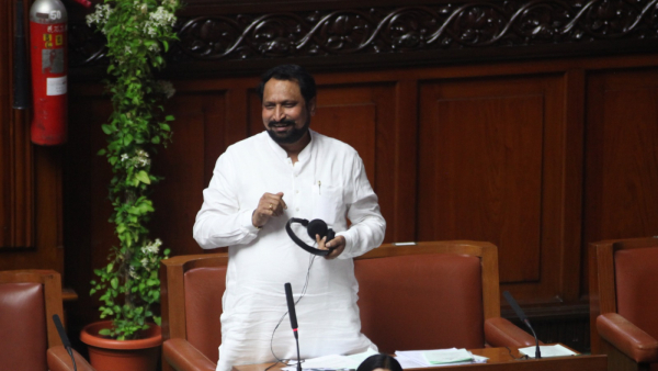 The Position Of The Leader Of The Opposition Party Will Come To The Door Of JDS Says Lakshman Savadi The Position Of The Leader Of The Opposition Party Will Come To The Door Of JDS Says Lakshman Savadi