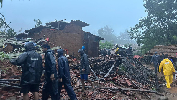 Maharashtra Landslide: 30 More Families Suspected Trapped, 4 Dead, Continue Rescue Operation