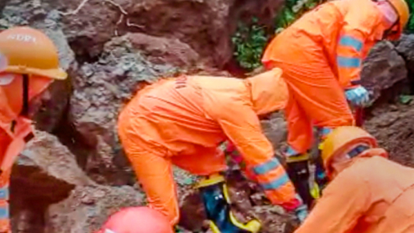 Maharashtra rains: Man stuck on tree in flooded river rescued after 12 hours