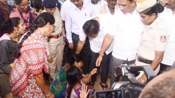 2 Lakh Compensation To Women Die Car Falls Into VC Canal