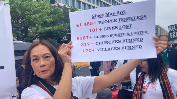 Manipur violence: houses belonging to Meiteis torched at India-Myanmar border town