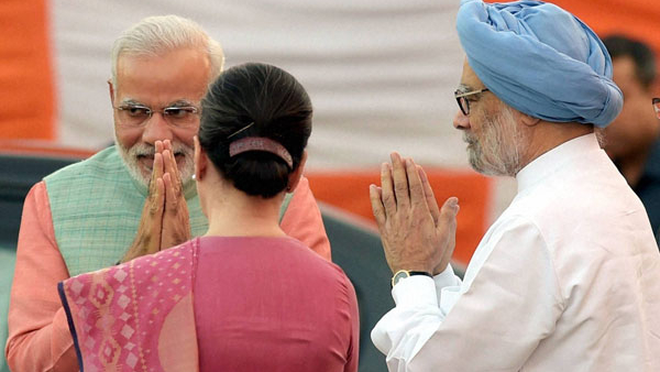 Parliament Monsoon Session: PM Modi met Sonia Gandhi in Quick Interaction at Lok Sabha During First Monsoon Session