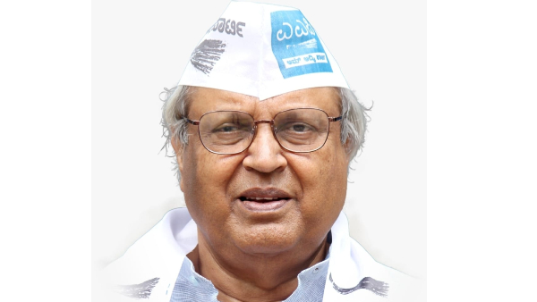 Senior Actor and Politician Mukhyamantri Chandru Elected AAP Karnataka State President