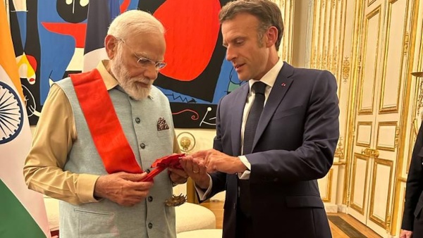 PM Narendra Modi Conferred With Frances Highest Award