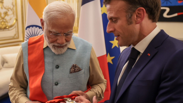 PM Narendra Modi Conferred With Frances Highest Award