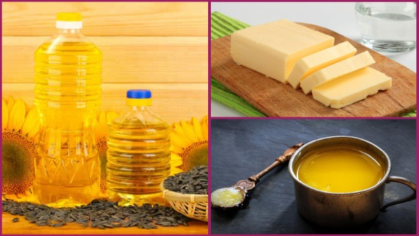 Is cooking with oil and ghee together safe or not in kannada