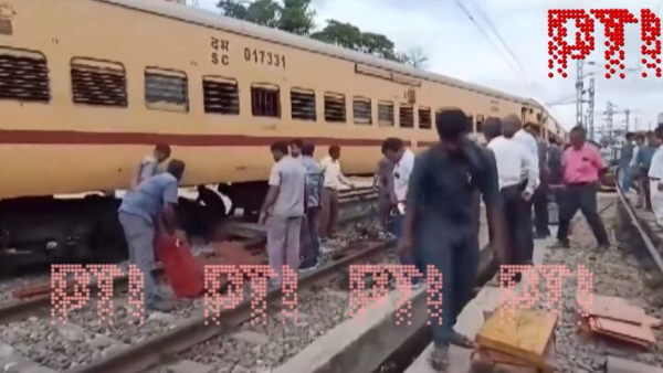 A coach of Padmavati Express Derails In Andhra Pradeshs Tirupati
